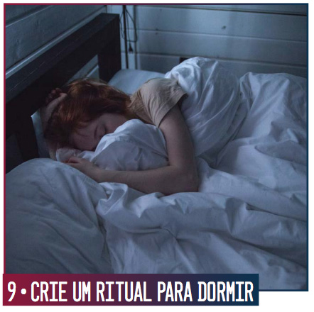 Crie um ritual para dormir