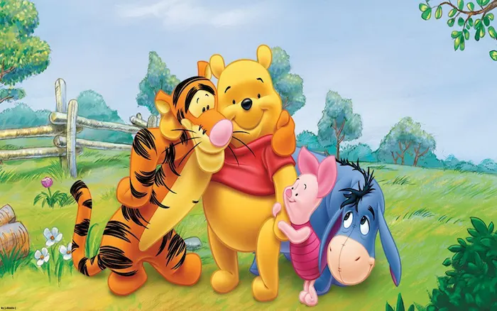 ursinho pooh e seus amigos